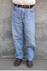 Leg Man White Casual Jeans Chubby